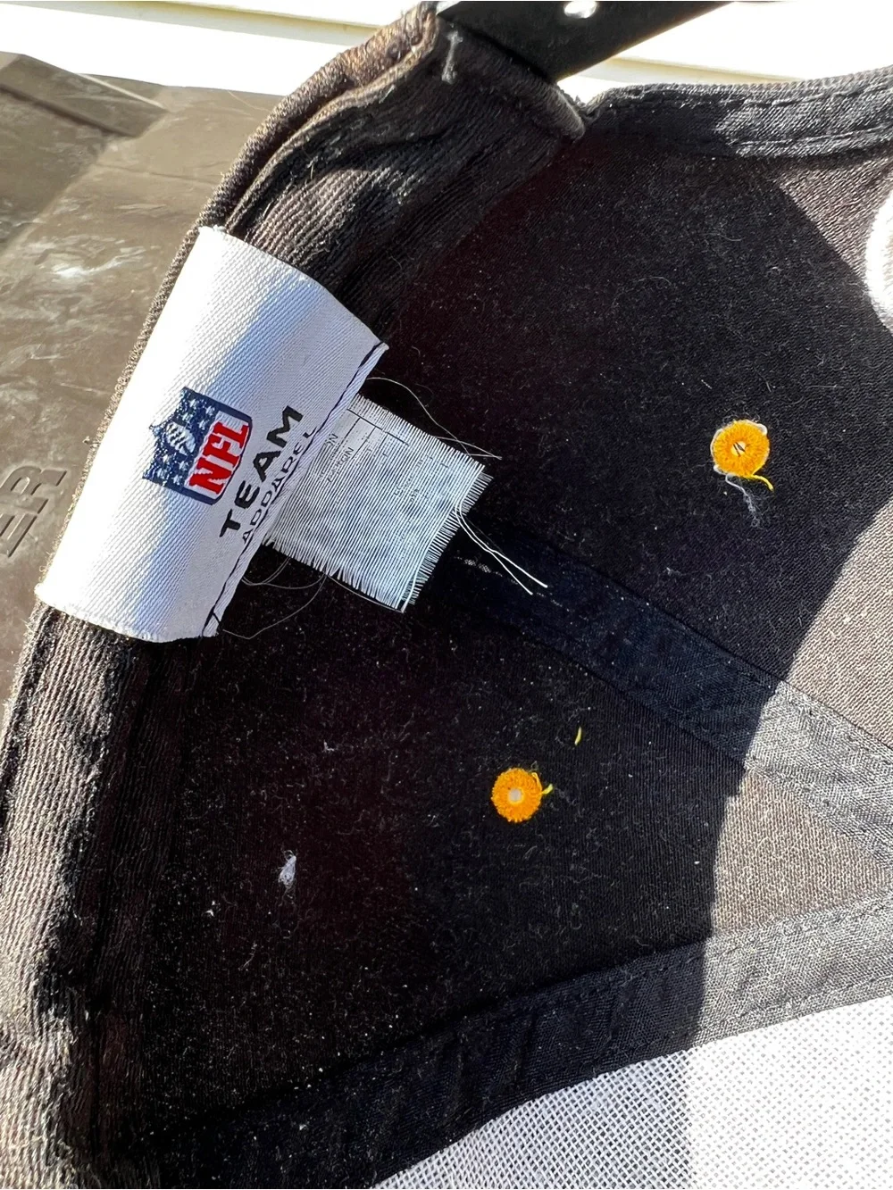 CLEAN Vintage Pittsburgh Steelers NFL Youth Snapback Hat Yellow